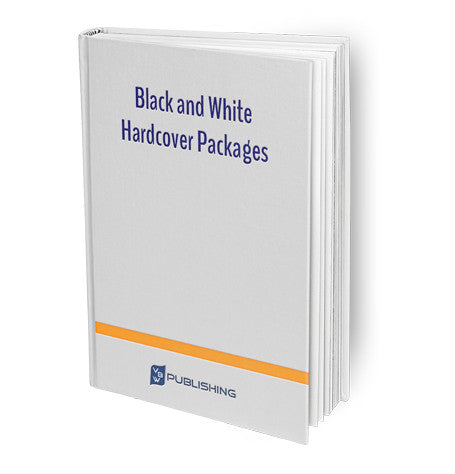 Black and White Hardcover Packages